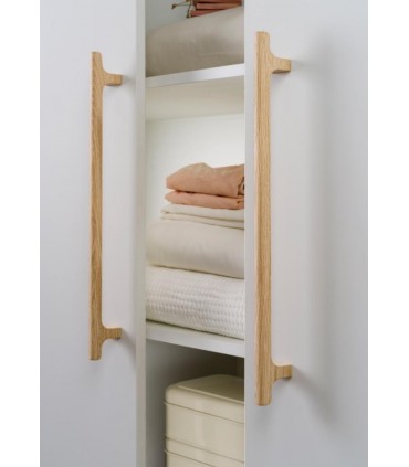 Poignée ligne HINOKI Wood en bois naturel