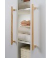 Poignée ligne HINOKI Wood en bois naturel