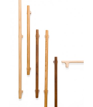 Poignée ligne HINOKI Wood en bois naturel