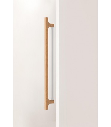 Poignée ligne HINOKI Wood en bois naturel