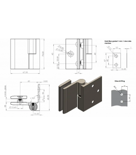 Fiche technique ouverture à droite.