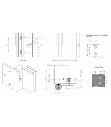 Fiche technique ouverture à gauche.