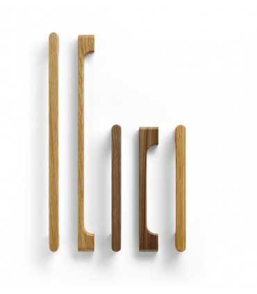 Poignée ligne 876 en bois naturel par Alfredo SANCHEZ pour SC herrajes