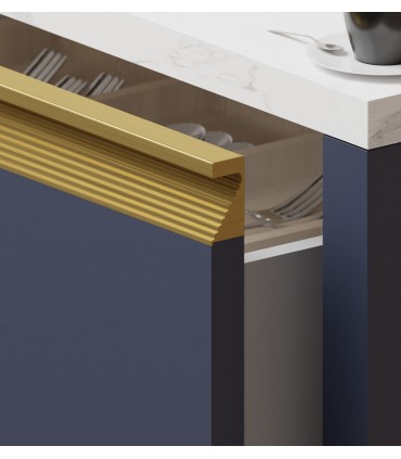 Paire d'embouts pour poignée profil JUNO 861 par SC herrages