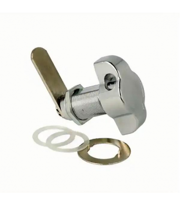 Serrure à came, verrouillable avec cadenas