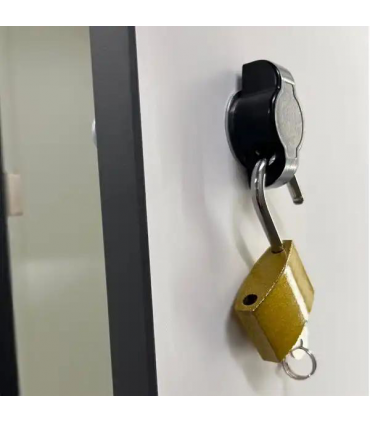 Serrure à came, verrouillable avec cadenas