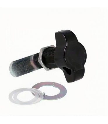 Serrure à came, verrouillable avec cadenas