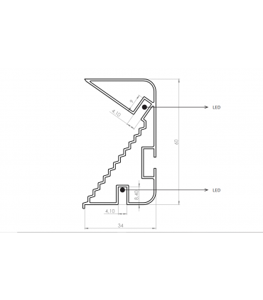 Profil de connexion TEA 759 par SC herrajes