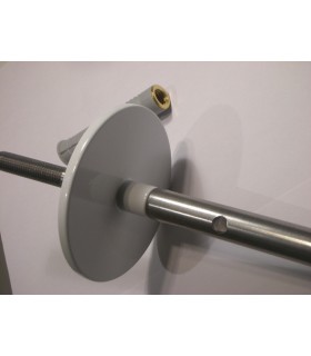 Support invisible base Ø 80 blanche