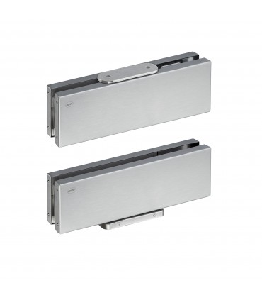 Kit pivot hydraulique W360 GLASS SYSTEM pour porte en verre ouverture 360°