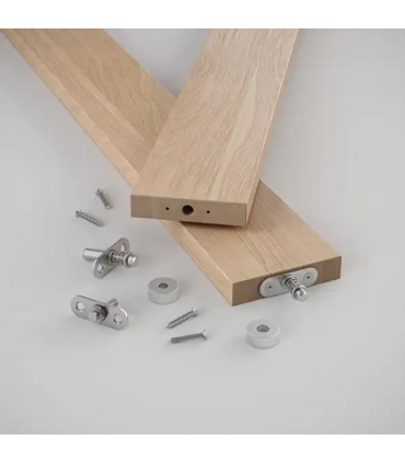 Douille sol / plafond pour pivot avec doigt rétractable