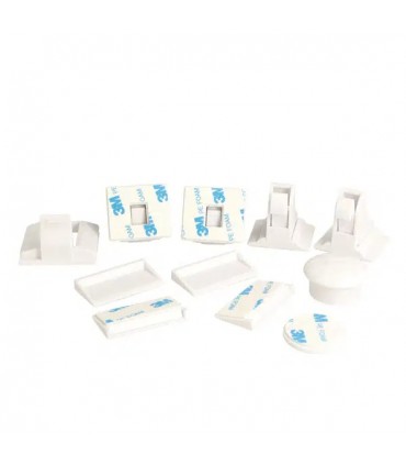 Set de 4 serrures magnétiques pour porte de placard ou tiroir