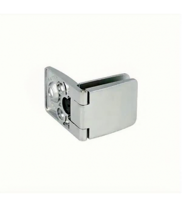 Charnière intermédiaire concept Square II pour porte vitrée