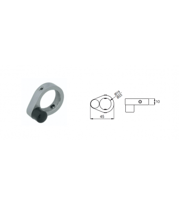 Kit série SCM02 pour porte coulissante en bois