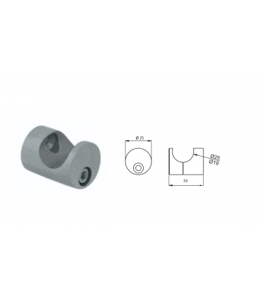 Kit série SCM02 pour porte coulissante en bois