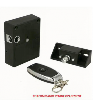 Serrure électronique à verrouillage à distance, ouverture avec télécommande