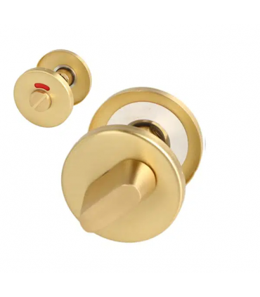 Rosace ronde à condamnation, bouton Dôme