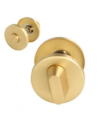 Rosace ronde à condamnation, bouton Dôme