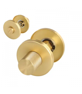 Rosace ronde à condamnation, bouton moleté