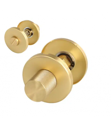 Rosace ronde à condamnation, bouton moleté