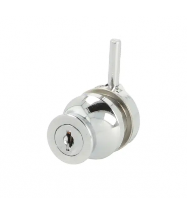 Serrure MIC 689 à cylindre J11 pour porte de vitrine en verre
