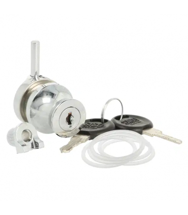Serrure MIC 689 à cylindre J11 pour porte de vitrine en verre
