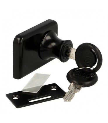 Serrure série Vetro.D pour porte double de vitrine en verre