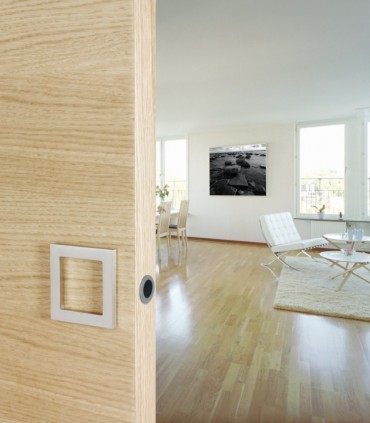 Set de deux poignées série Sly carrées