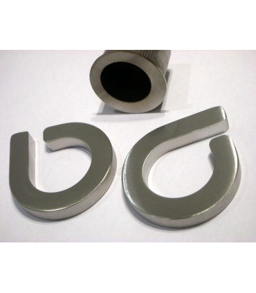 Set de deux poignées série Sly anneau ouvert