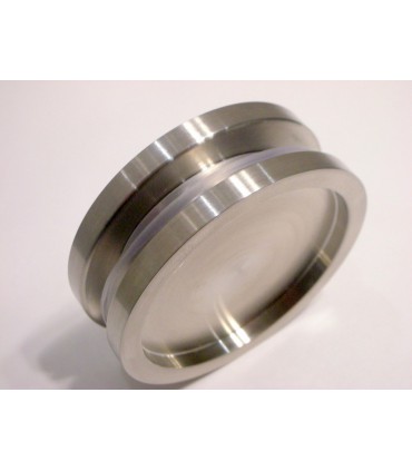 Poignée anneau inox borgne