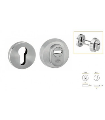 Rosace de protection ronde inox aisi 316