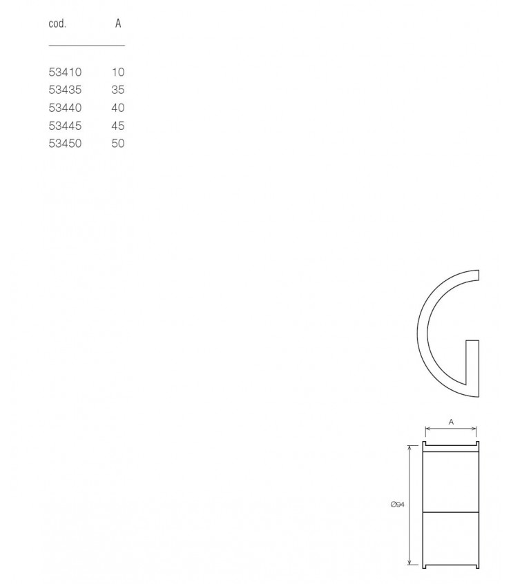 Poignée encastrée série Gé.G à coller sur porte en bois ou en verre... — free download