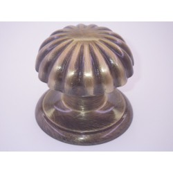 Poignée bouton de porte série Marghétita bronze