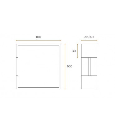 Poignée pour porte coulissante en bois