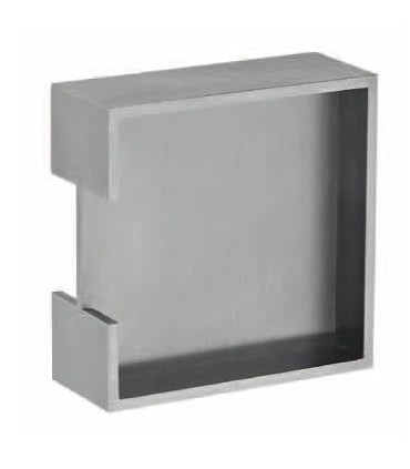 Poignée pour porte coulissante en bois