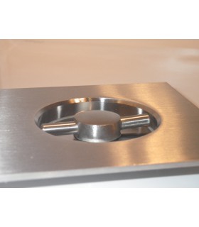 Serrure pour porte coulissante série Did.250 rosace carrée