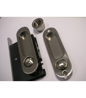 Serrure pour porte coulissante bois