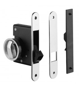 Serrure pour porte coulissante bois