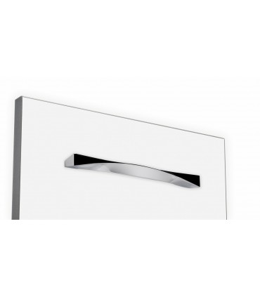 Poignée série Twisted chromé brillant