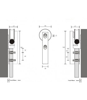 Kit roller série Uno system