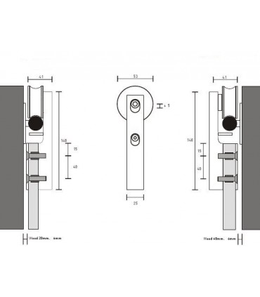 Kit roller série Uno system