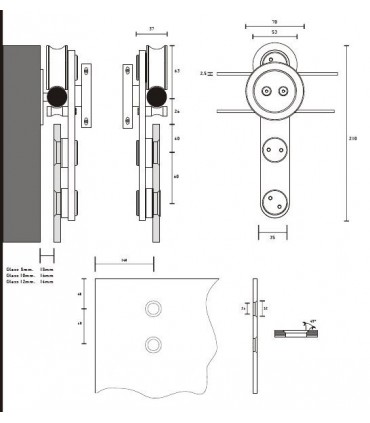 Kit roller série Gravity system
