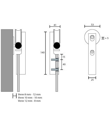 Kit roller série Uno system