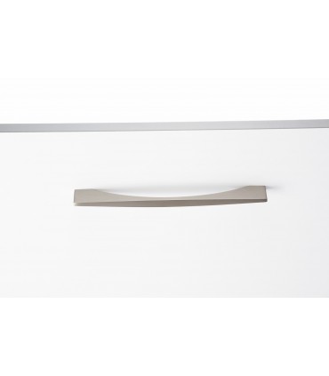 Poignée série Bridge nickel satiné