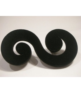 Poignée série DID-S noire floquée Poignée série DID-S noire floquée