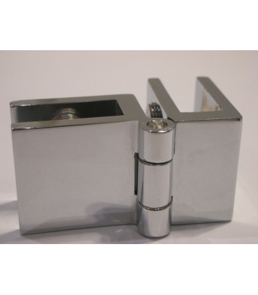 Charnière verre / verre