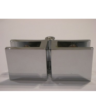 Charnière verre / verre