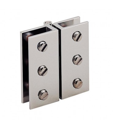 Charnière verre / verre