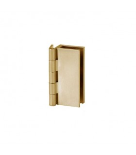 Charnière mur / verre laiton poli brillant Charnière mur / verre laiton poli brillant