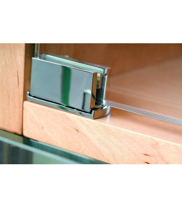 Charniére pour verre épaisseur 5 mm